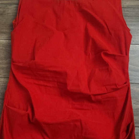 🔥Red Sheath Dress Sleeveless - Picture 4 of 12